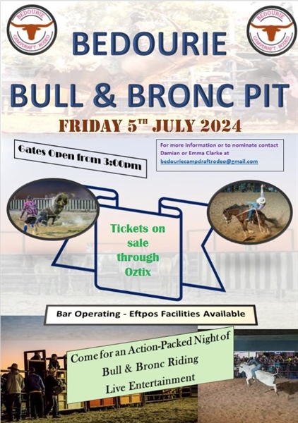 Bedourie Bronc & Bull Pit