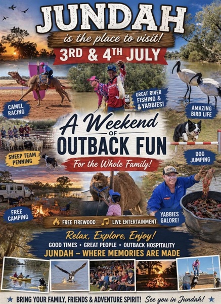Jundah Camel Races, Golf &Tri.