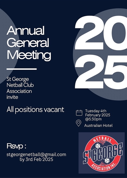 AGM StG Netball