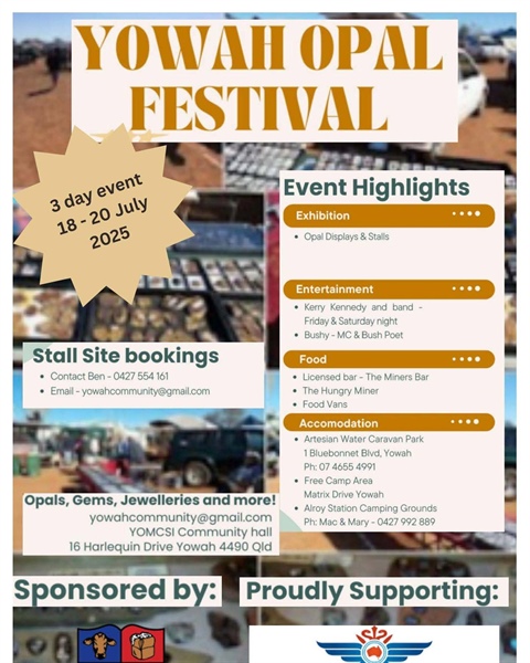 Yowah Opal Festival