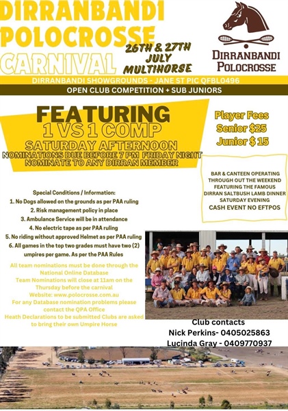 Dirran Polocrosse Carnival