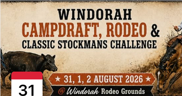 Windorah Campdraft, Rodeo & Stockmen's Challenge