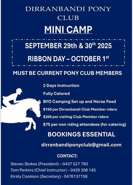 Dirran Pony Camp