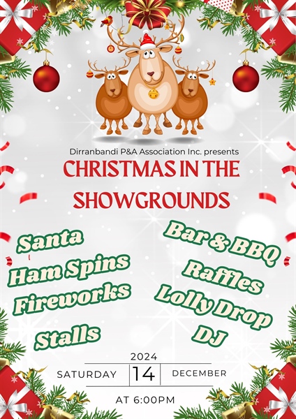 Dirran Christmas in Showgrounds