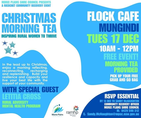 Mungindi Morning Tea