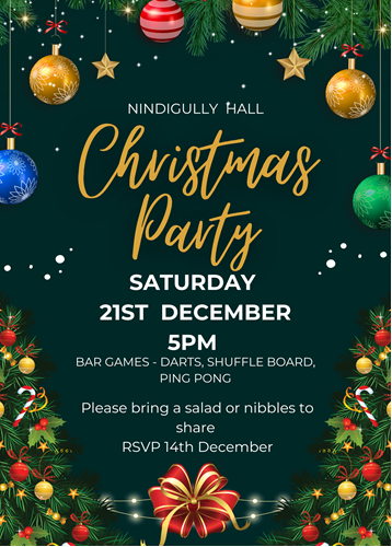 Nindigully Hall Christmas