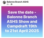 Balonne Branch ASH Campdraft/Show