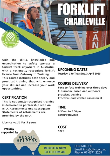 C'ville Forklift Course