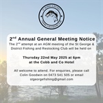 StG Fishing Club AGM