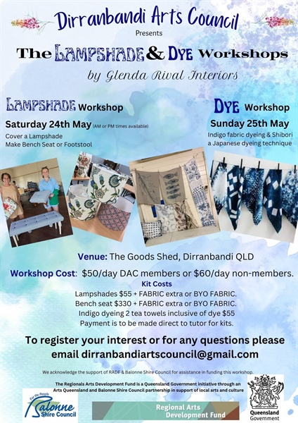 Dirran Lampshades & Dye Workshops