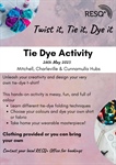 Mitchell Tie Dye workshop