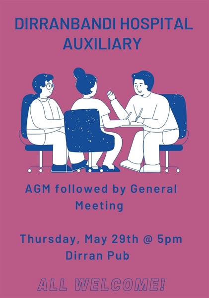 Dirran Hospital Aux AGM