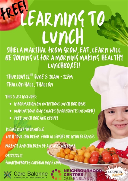 Thallon Learning 2 Lunch
