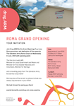 Roma Opening Event