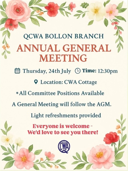 Bollon CWA AGM
