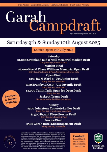 Garah Campdraft