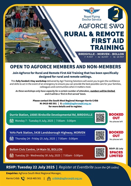 Bollon Rural & Remote First Aid