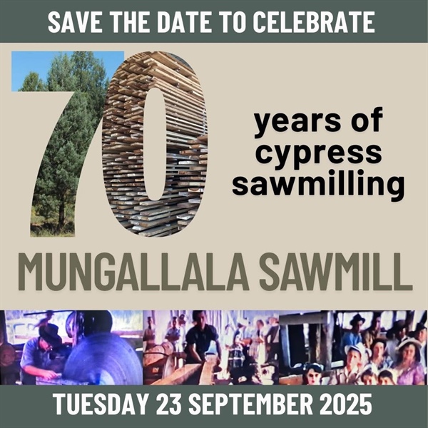 Mungallala Sawmill 70yrs