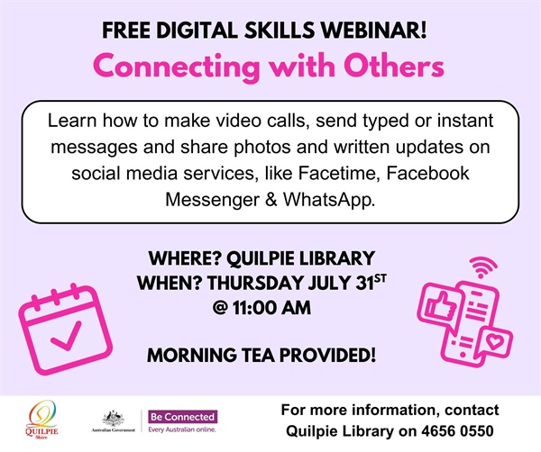 Quilpie Digital Skills Workshop
