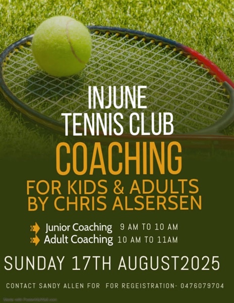 Injune Tennis Coaching