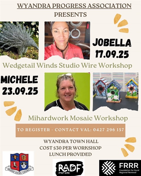 Wyandra Mosaic Workshop