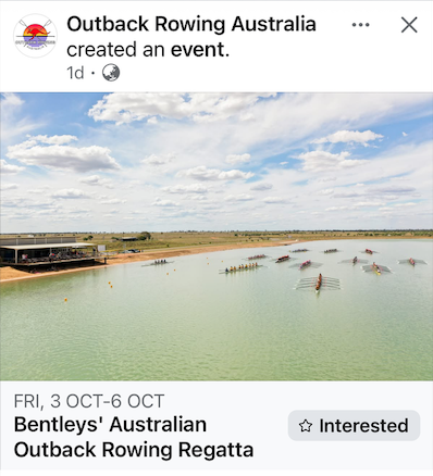 Barcaldine Outback Rowing Regatta