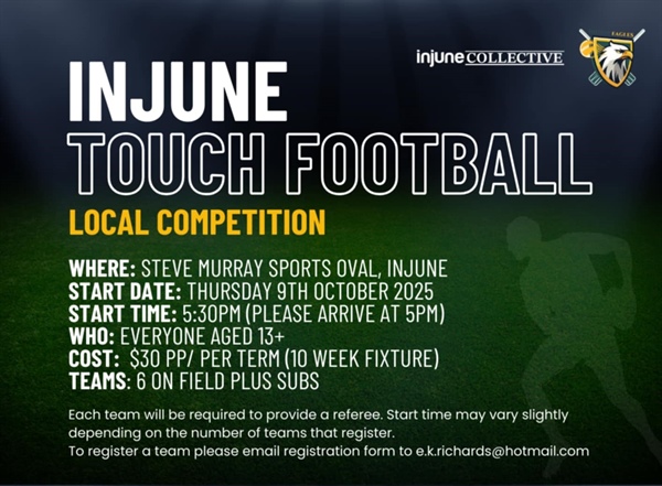 Injune Touch Footy