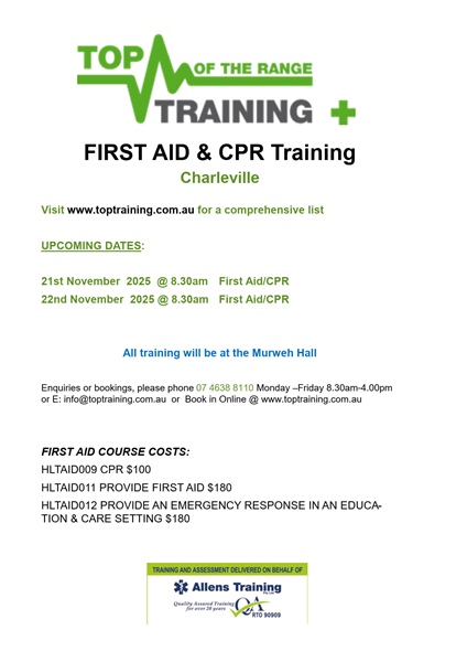 C'ville First Aid Training
