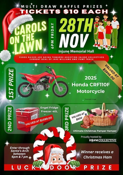 Injune Carols on the Lawn