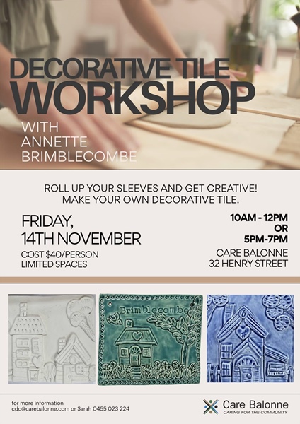 StG Decorative Tile W/shop