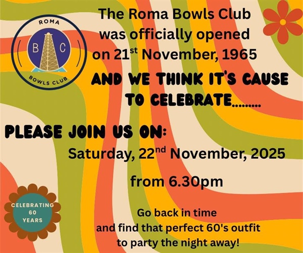 Roma Bowls - 60 years