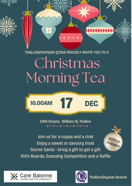 Thallon Community Christmas Morning Tea