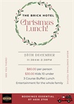 Quilpie The Brick Luncheon