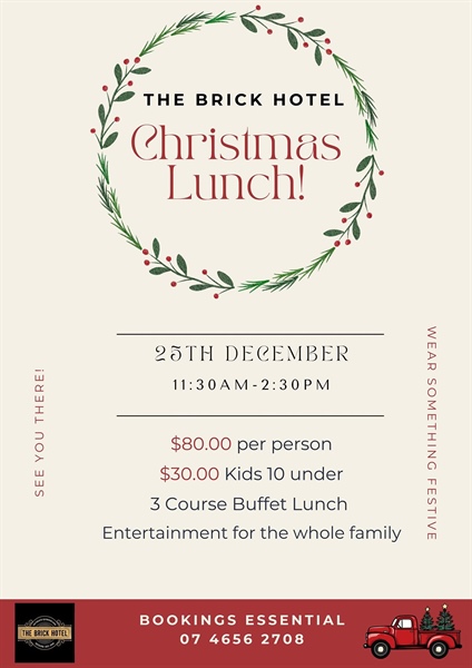 Quilpie The Brick Luncheon