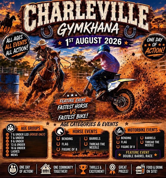 Charleville Horse and Motorbike Gymkhana