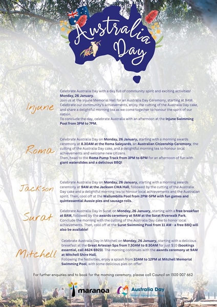 Maranoa Aust Day