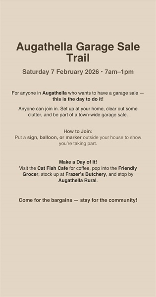 Augathella Garage Trail