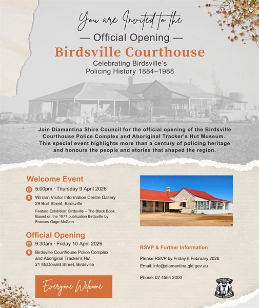Birdsville Court House Opening