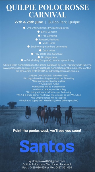 Quilpie Polocrosse