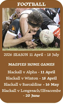 Blackall Football homegame