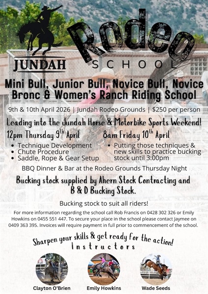 Jundah Rodeo School