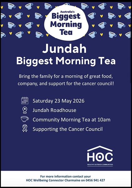 Jundah Biggest Morning Tea