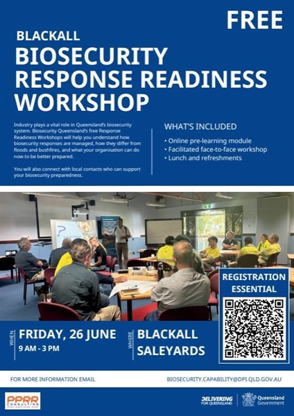 Blackall Biosecurity Readiness