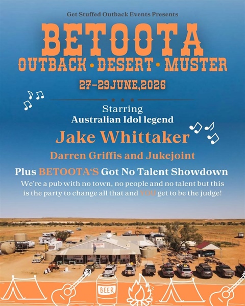 Betoota Outback Desert Muster