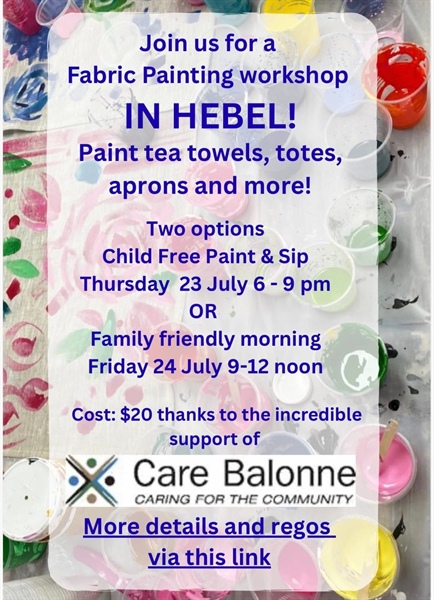 Hebel Fabric Painting