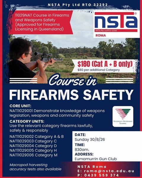 Eumamurrin Firearms Safety