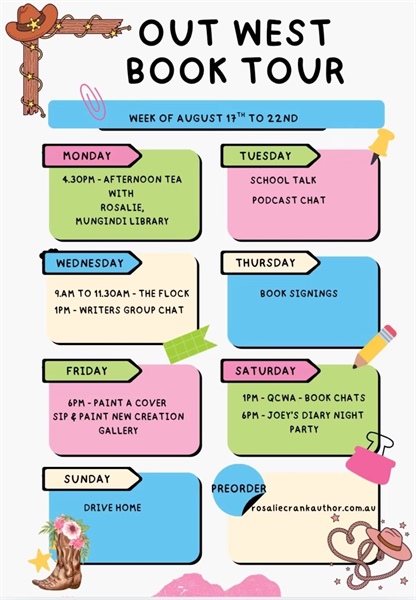Out West Book Tour