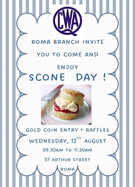 QCWA Roma Scone Day