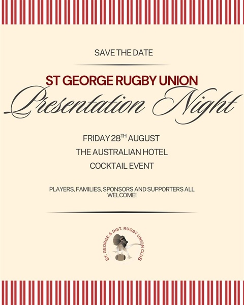 St George Rugby Presentations